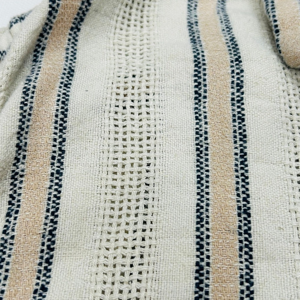 Abercrombie & Fitch Camp Shirt Mens XL Summer Linen Blend Beach Resort Casual - Picture 10 of 16